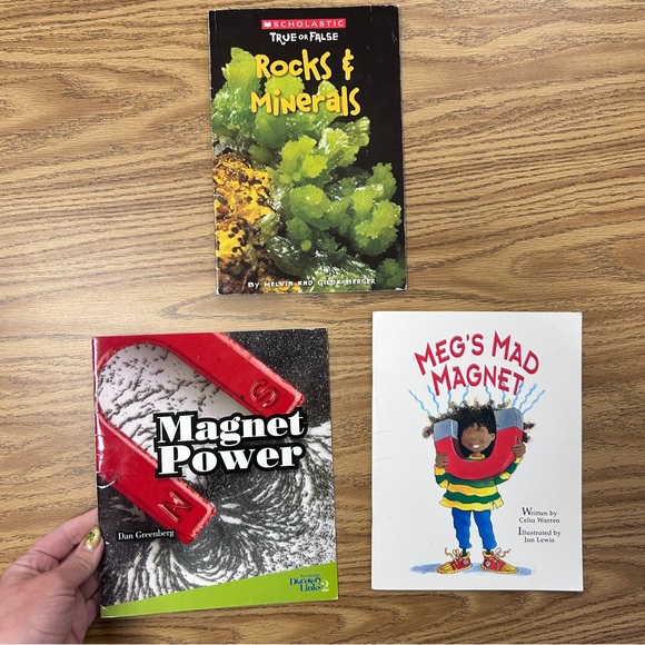 Assorted Kids Science Books - Rocks, Minerals & Magnets (Colorful Covers) - Picture 6 of 13